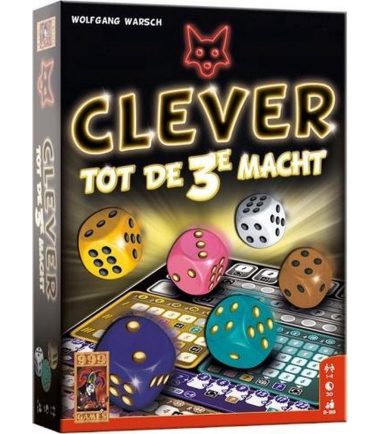 Clever tot de 3e macht met extra scoreblok