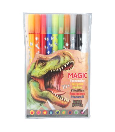 Dino World Magische Dubbele Stiften, 10st.