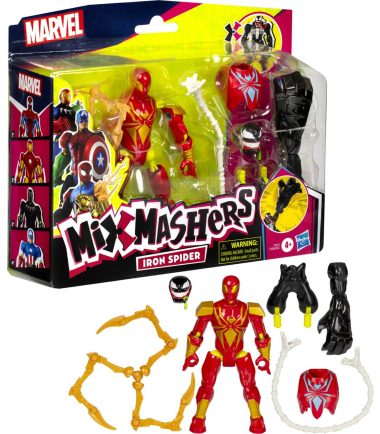 MixMashers Iron Spider Deluxe Actiefiguur, Marvel