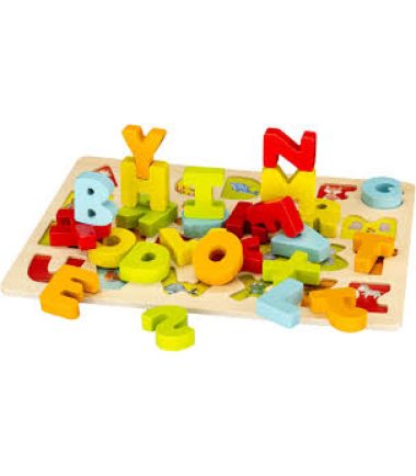 Alfabet puzzel hout