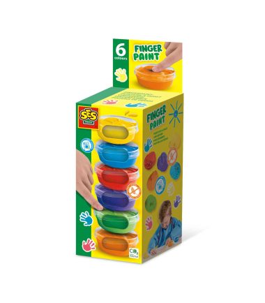 Vingerverf 6 Kleuren, SES