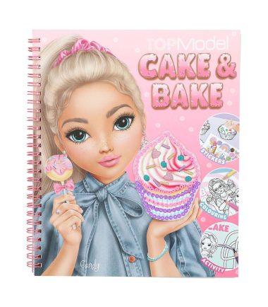 TopModel Kleurboek Cake & Bake