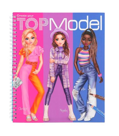 Create your TopModel kleurboek