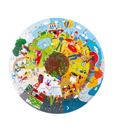 Seizoenen Vloerpuzzel hout, BigJigs