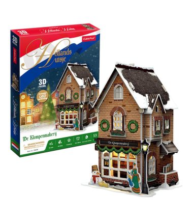 3d Puzzel Hollandse Klompenmakerij LED