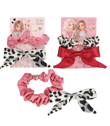 TOPModel haarclip en scrunchie LEOHEART