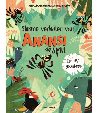 Slimme verhalen van Anansi de spin