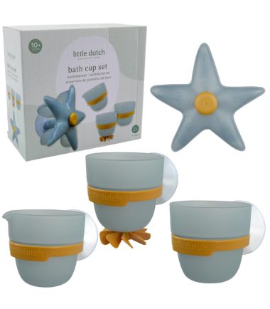 Little Dutch Badwand bekers zeester