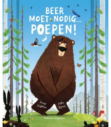 Beer moet nodig... poepen!