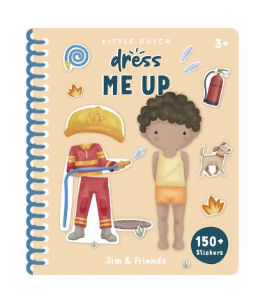 Little Dutch Dress me up Stickerboek - Jim & Vrienden
