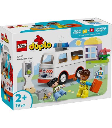 Duplo Ambulance met chauffeur, nr 10447