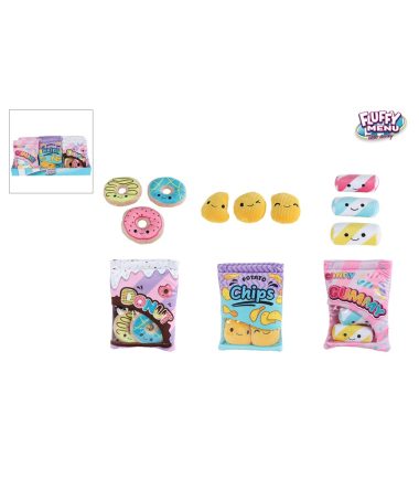 Fluffy Menu snack zakjes pluche