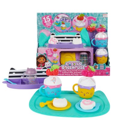Gabby's Dollhouse Sprinkle Party Serviessetje
