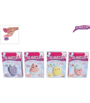 Glamour maak je zeep klei met fruitgeur