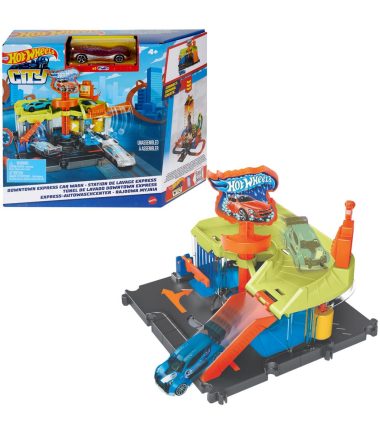 Hot Wheels City Centrum Express Autowasstraat