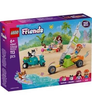 Lego Friends Surf- en scooterplezier met de honden, nr 42641
