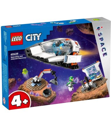 Lego City Ruimteschip en Ontdekking van Asteroïde, nr 60429