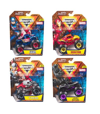 Monster Jam 1:64 1-Pack Marvel