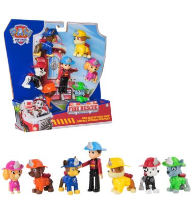 Paw Patrol Fire Rescue 7 Figures Gift Pack