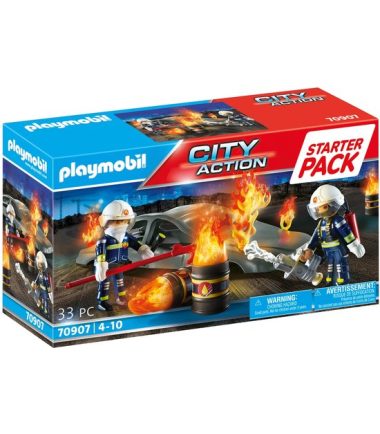 Playmobil City Action brandweeroefeningen, nr70907