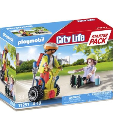 Playmobil Starterpack Rescue met segway, nr71257