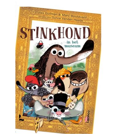 Stinkhond in het museum