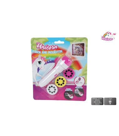 Unicorn projector 24 afbeeldingen met zaklamp 11,5cm