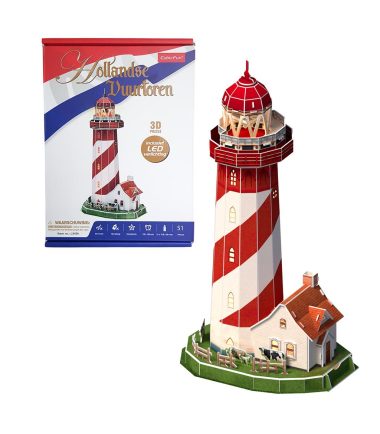 3d Puzzel Vuurtoren LED