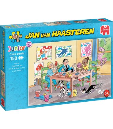 Jan van Haasteren Junior creatief met klei - 150 stukjes