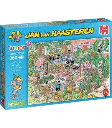 Jan van Haasteren Junior, De schooltuin 360 stukjes