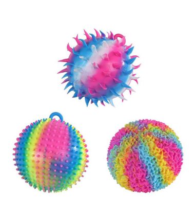 Puffer Ball Regenboogbal - 18cm