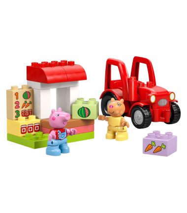 Duplo Tractor en marktkraam, nr 10468